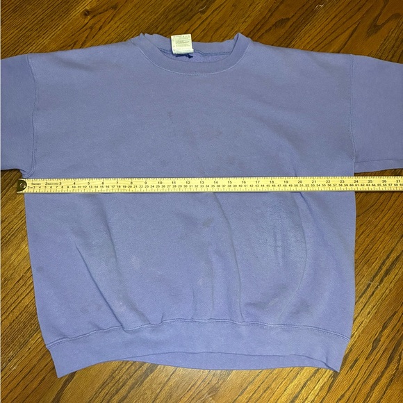 Tultex Lavender Crew Neck Sweater - Picture 2 of 9